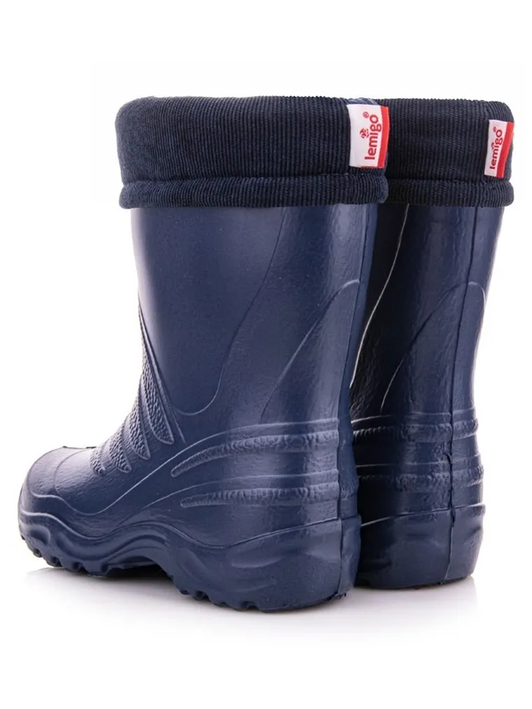 Kalosze dziecięce, granatowe, Lemigo