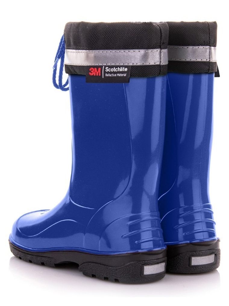 Kalosze dziecięce, niebieskie, Lemigo