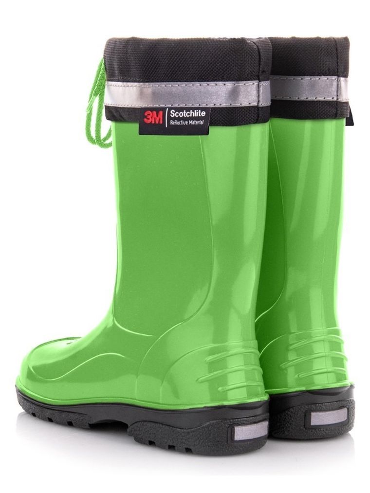 Kalosze dziecięce, zielone, Lemigo