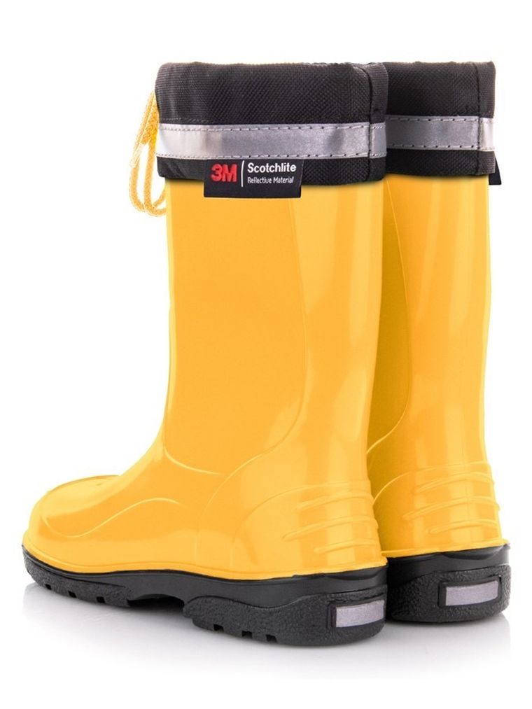 Kalosze dziecięce, żółte, Lemigo