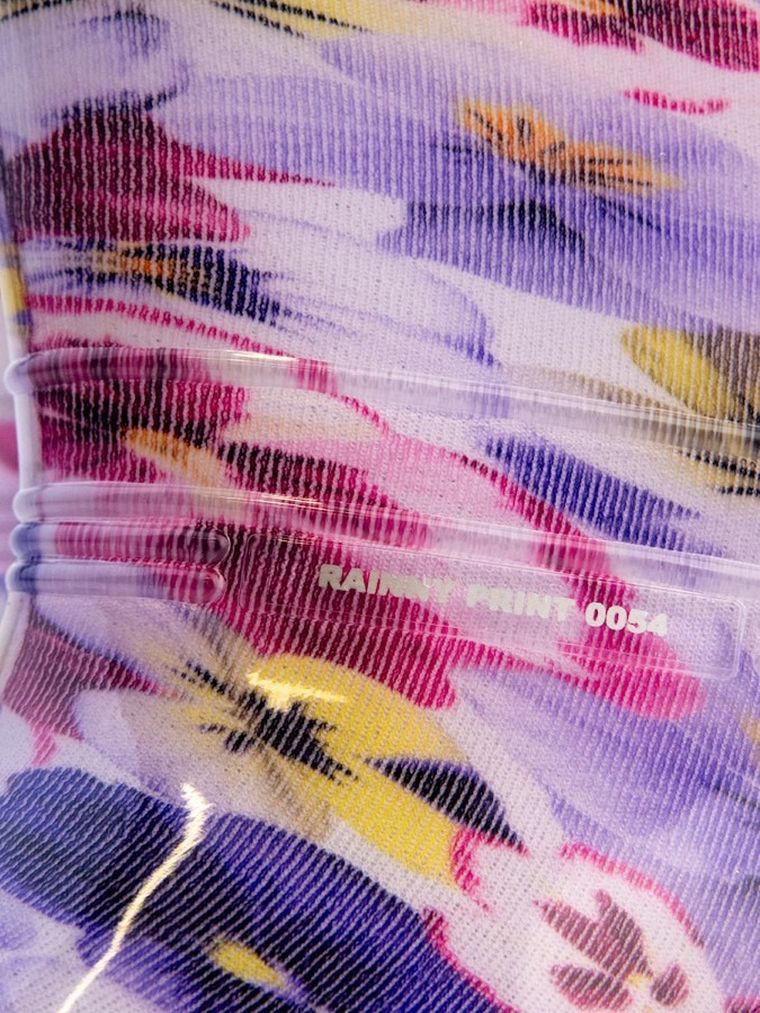 Kalosze dziewczęce, biało-niebieskie, Demar