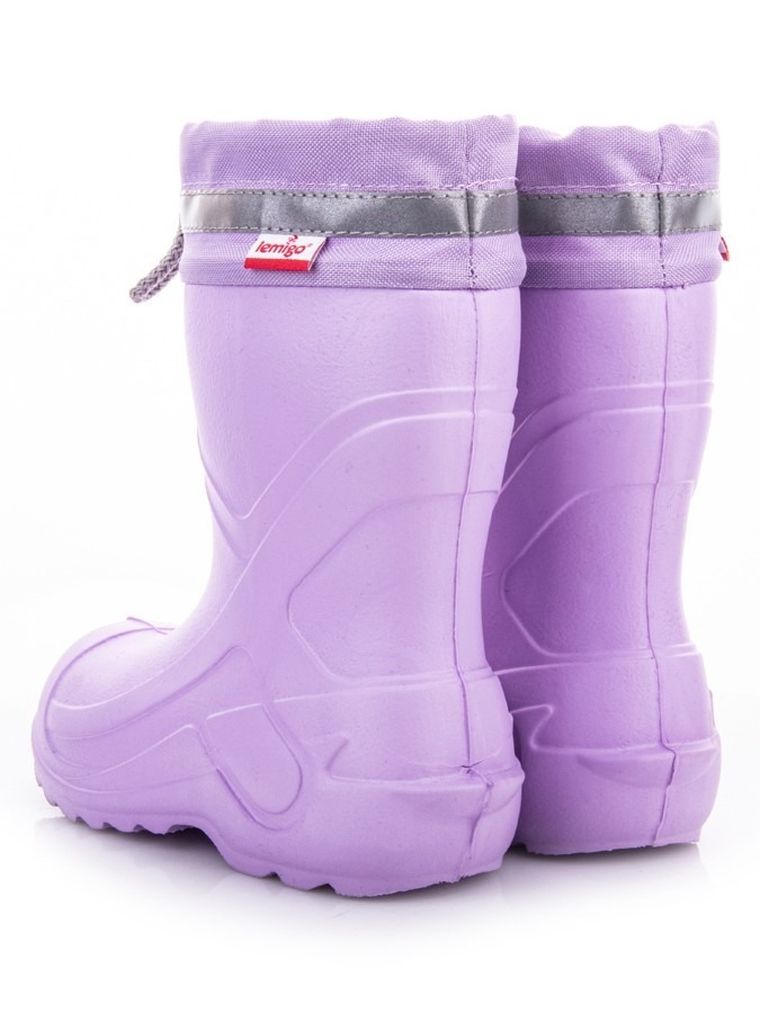 Kalosze dziewczęce, fioletowe, Lemigo