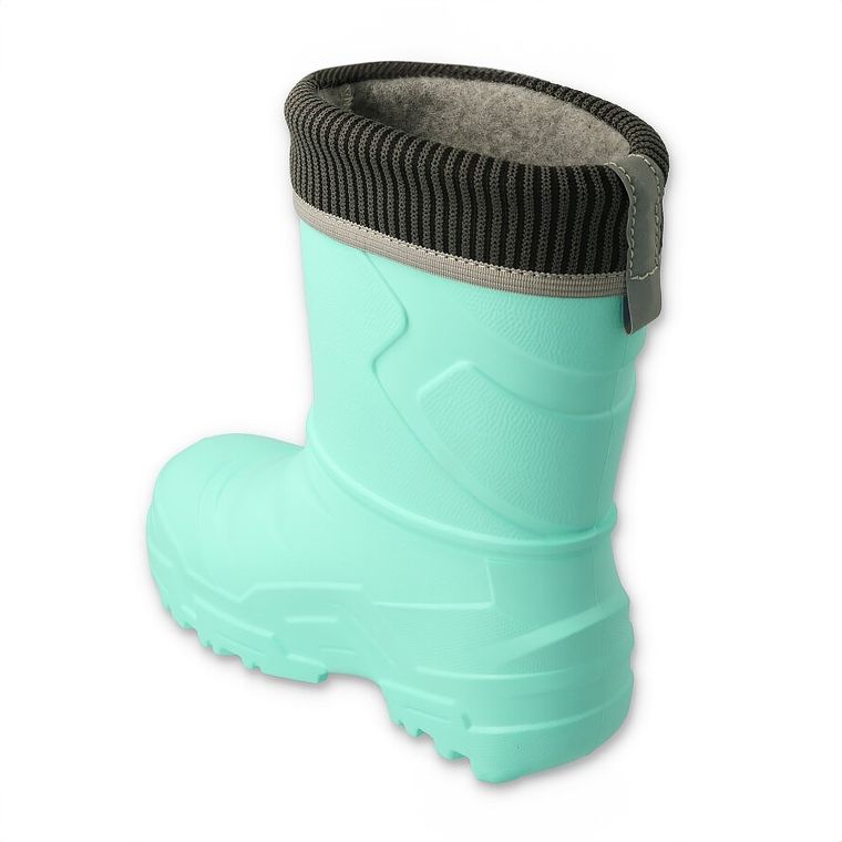 Kalosze dziewczęce, ocieplane, miętowe, Befado