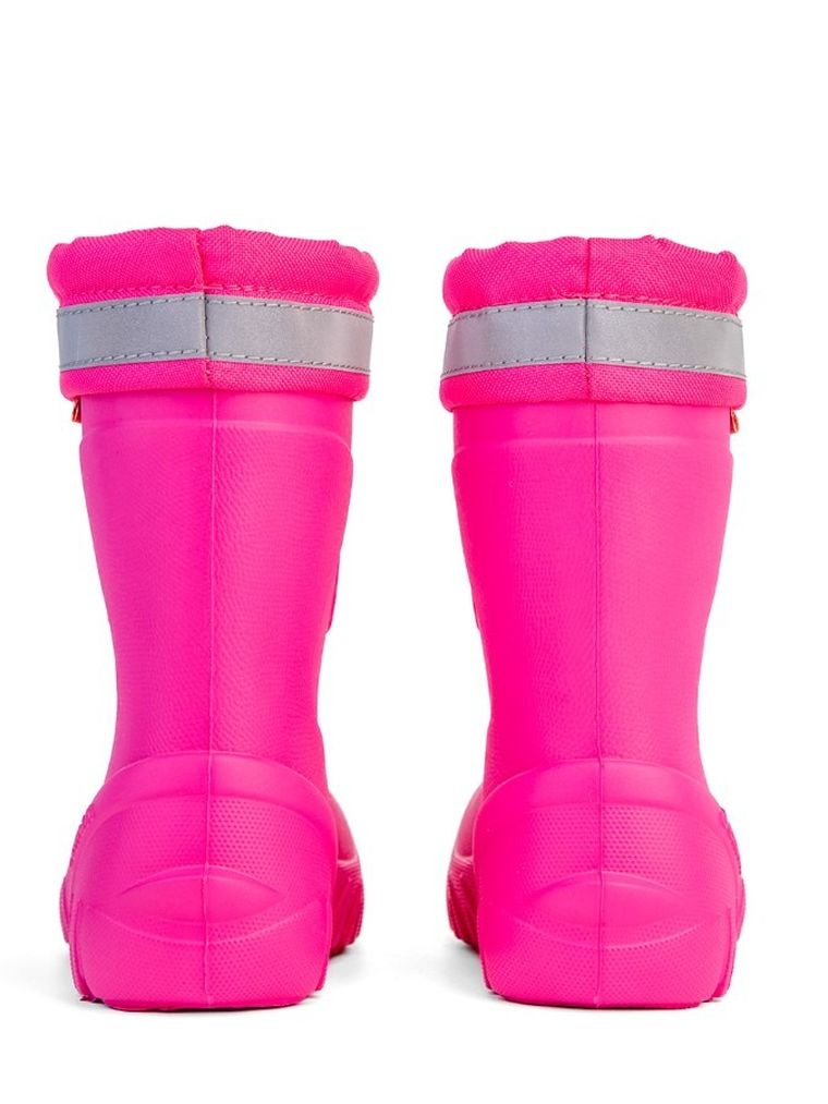 Kalosze dziewczęce, ocieplane, różowe, Demar