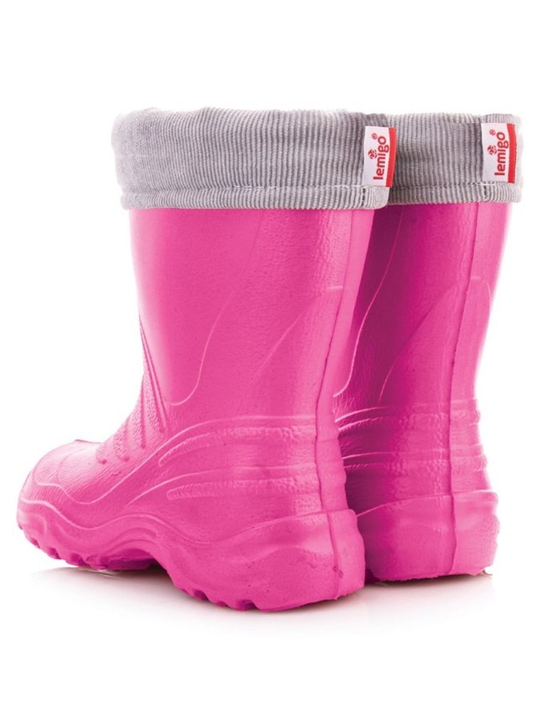 Kalosze dziewczęce, różowe, Lemigo