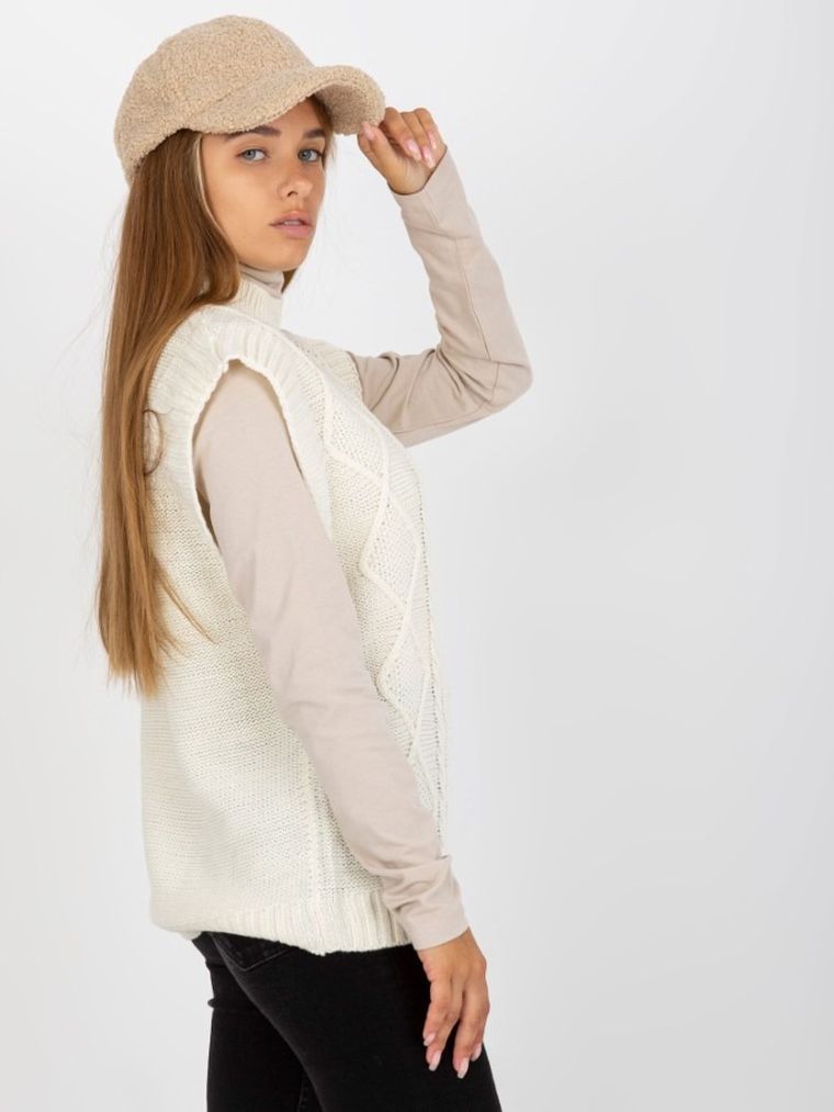 Kamiezelka damska, biała, Sublevel