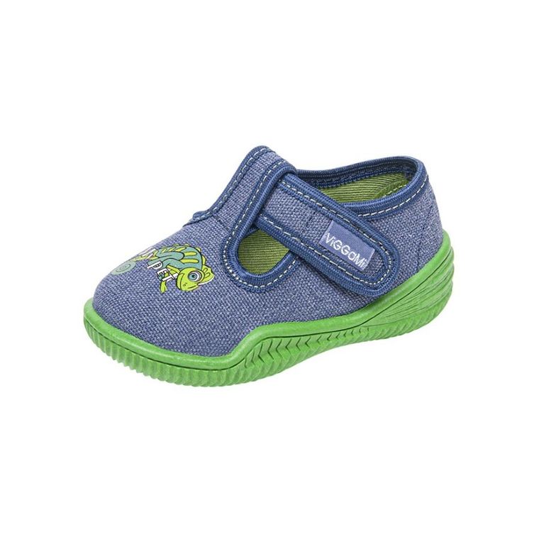 Kapcie chłopięce, denim, Vi-GGa-Mi