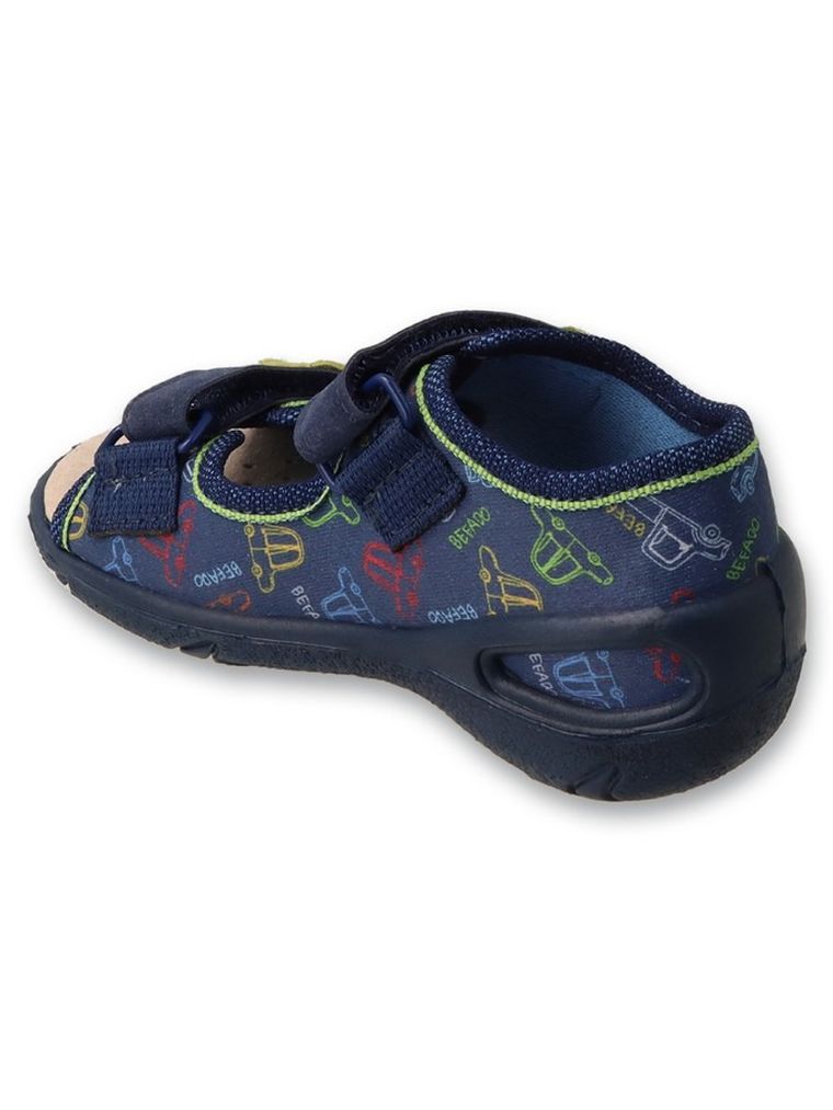 Kapcie chłopięce, granatowe, Befado