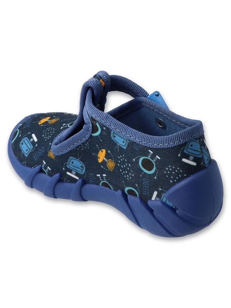 Kapcie chłopięce, granatowe, Befado