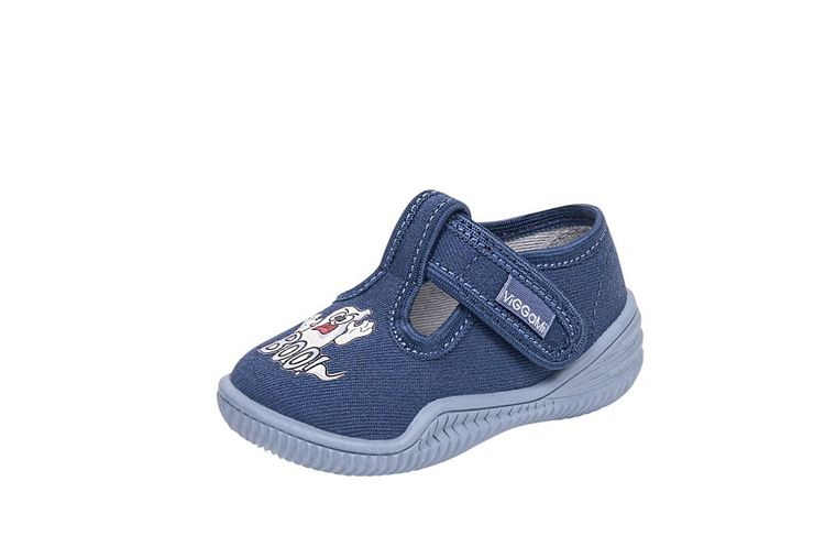 Kapcie chłopięce, granatowe, Filip, Vi-GGa-Mi