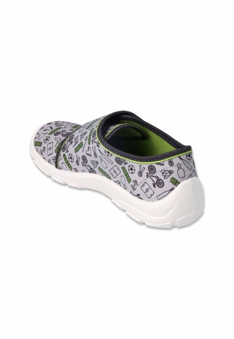 Kapcie chłopięce, szare, Befado