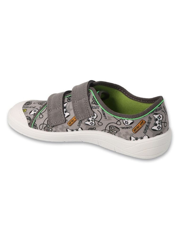 Kapcie chłopięce, szare, Befado