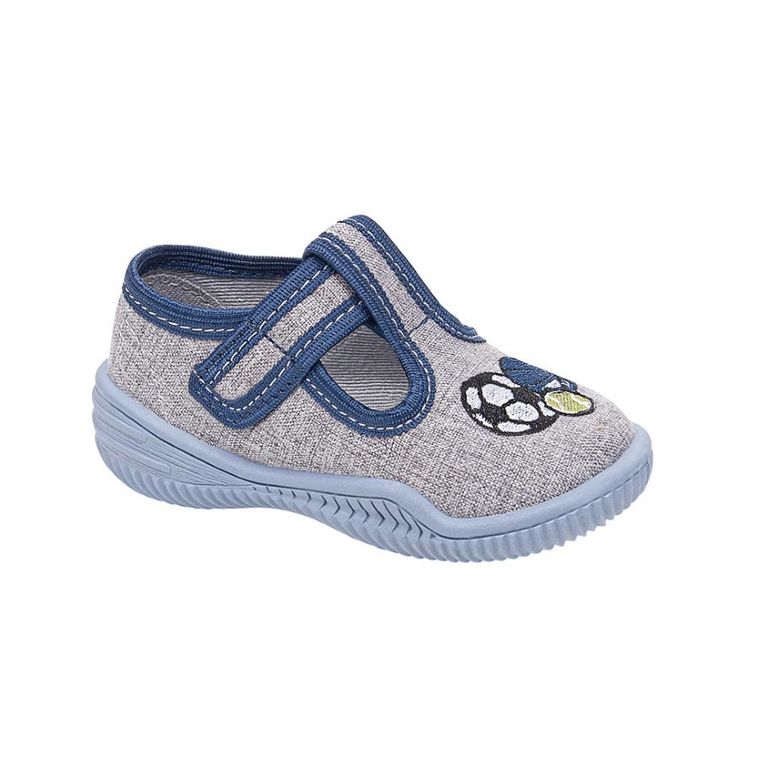 Kapcie chłopięce, szare, Vi-GGa-Mi