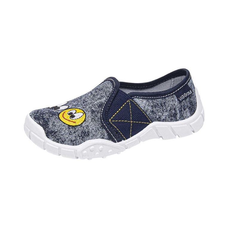 Kapcie chłopięce, szare, Vi-GGa-Mi