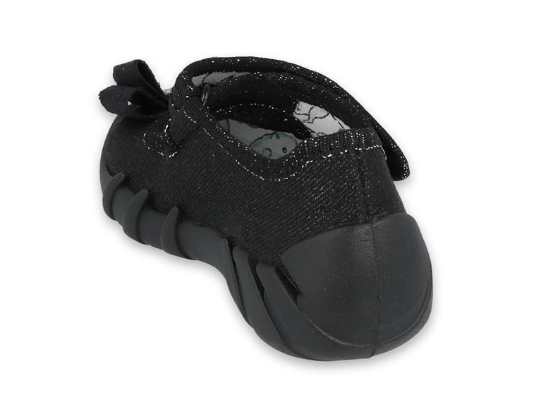 Kapcie dziewczęce, czarne, Befado