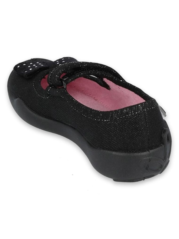 Kapcie dziewczęce, czarne, Befado