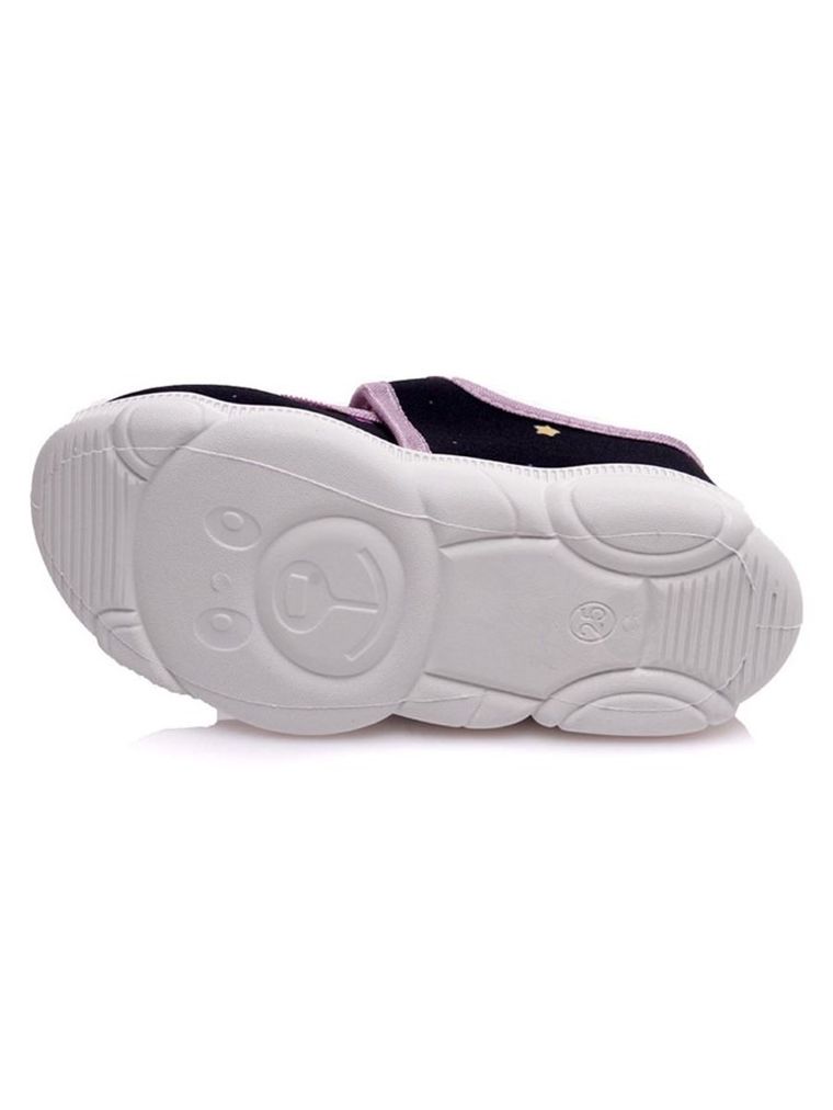 Kapcie dziewczęce, czarne, Weestep