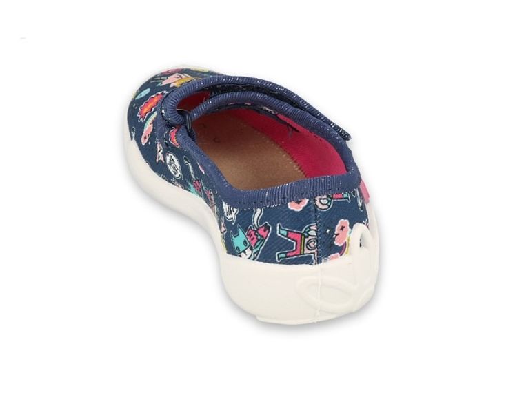 Kapcie dziewczęce, granatowe, Befado
