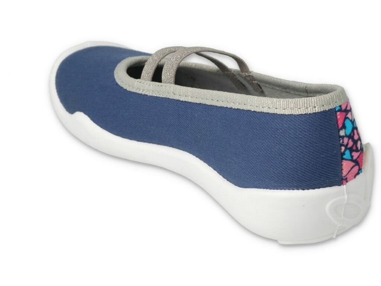 Kapcie dziewczęce, granatowe, Befado