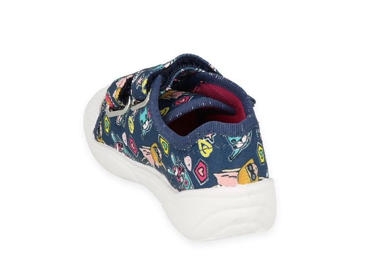 Kapcie dziewczęce, granatowe, Befado