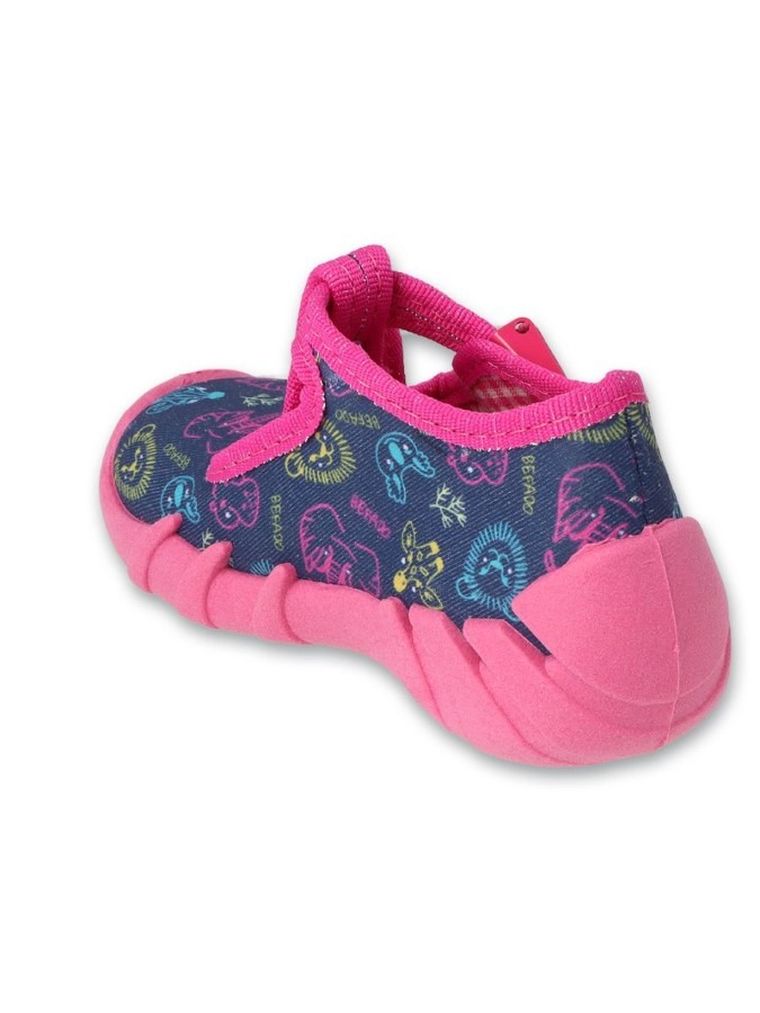 Kapcie dziewczęce, granatowe, Befado