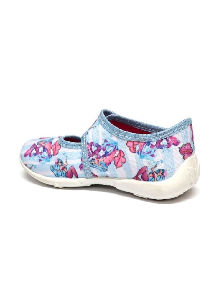 Kapcie dziewczęce, niebieskie, RenBut