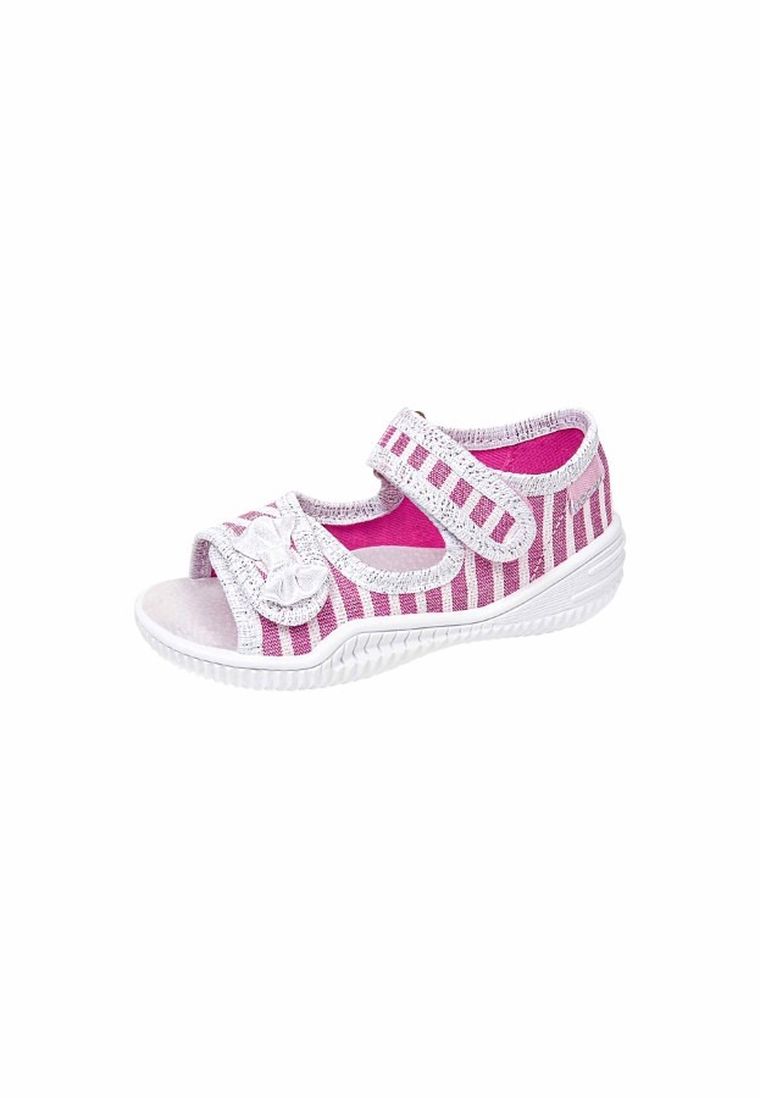 Kapcie dziewczęce, różowe, Ania, Vi-GGa-Mi
