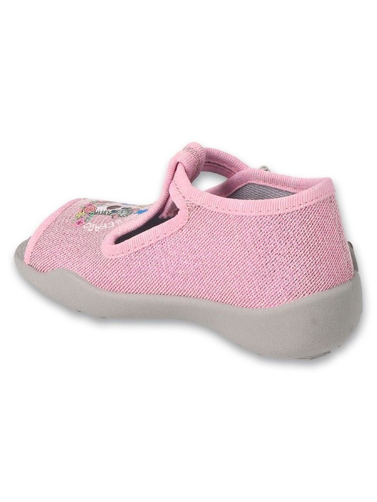 Kapcie dziewczęce, różowe, Befado