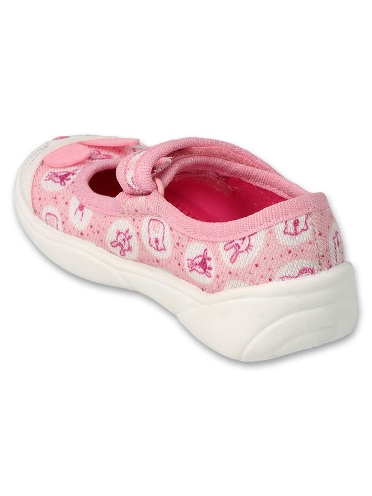 Kapcie dziewczęce, różowe, Befado