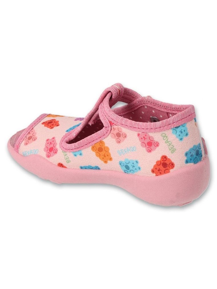 Kapcie dziewczęce, różowe, Befado