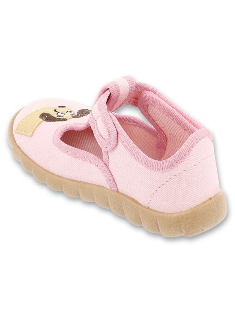Kapcie dziewczęce, różowe, Befado
