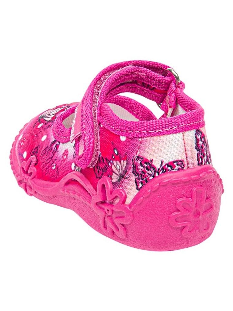 Kapcie dziewczęce, różowe, Inez, Vi-GGa-Mi