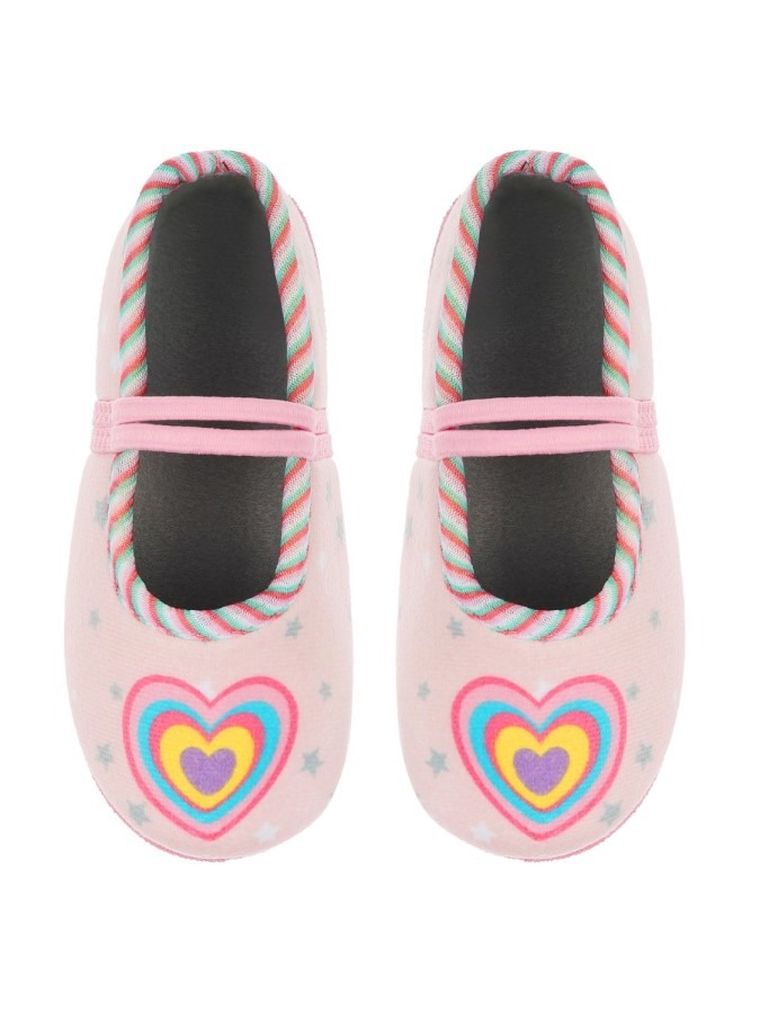 Kapcie dziewczęce, różowe, Otaro