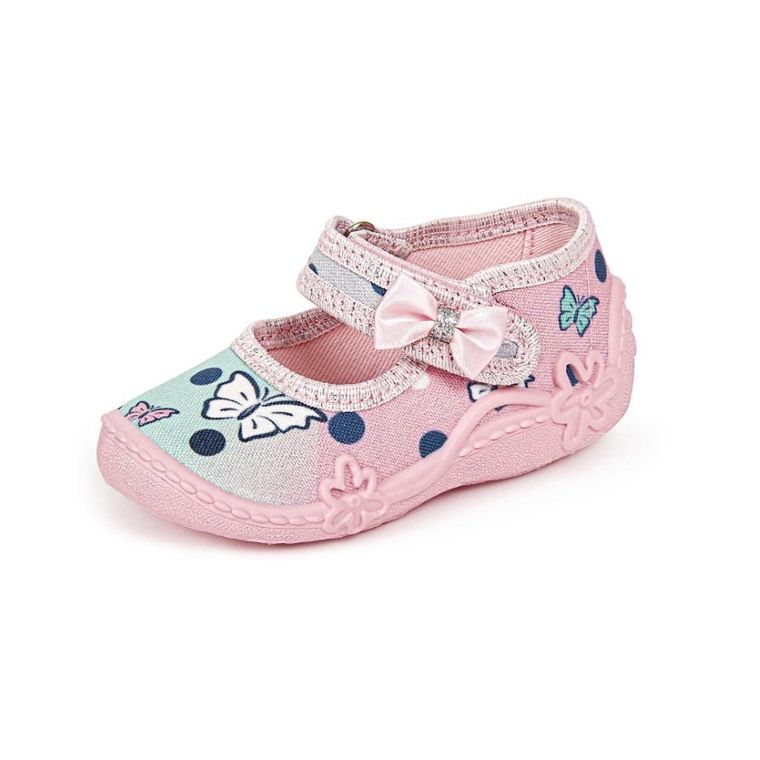 Kapcie dziewczęce, różowe, Vi-GGa-Mi