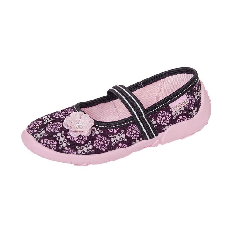 Kapcie dziewczęce, różowe, Vi-GGa-Mi