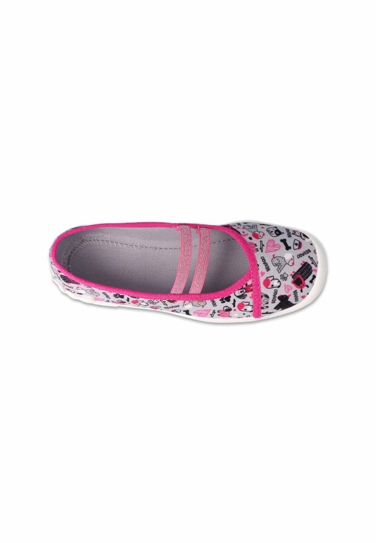 Kapcie dziewczęce, szare, Befado