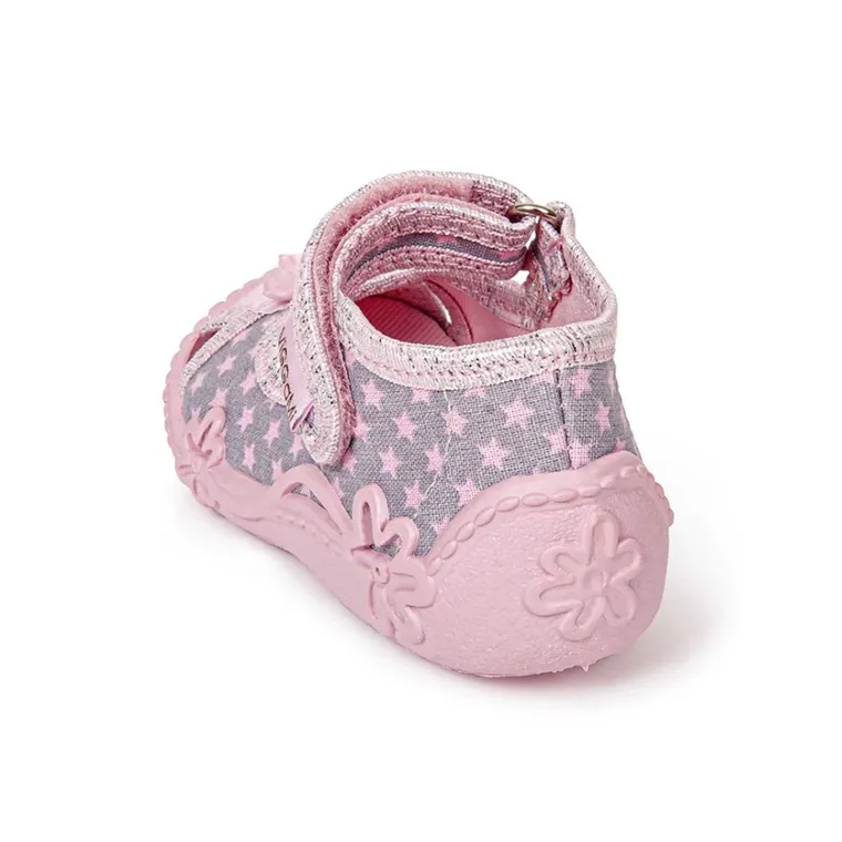 Kapcie dziewczęce, szare, Blanka, Vi-Gga-Mi