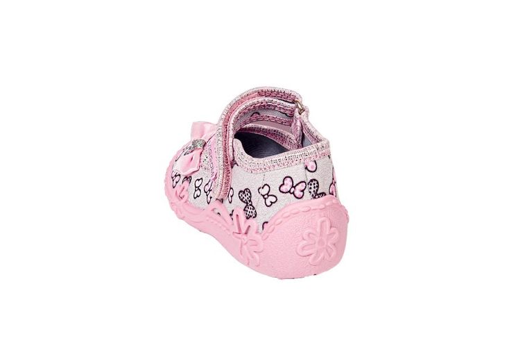 Kapcie dziewczęce, szare, Tosia, Vi-GGa-Mi