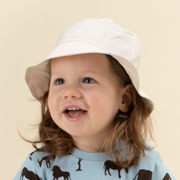 Kapelusz chłopięcy, beżowy, Pinokio