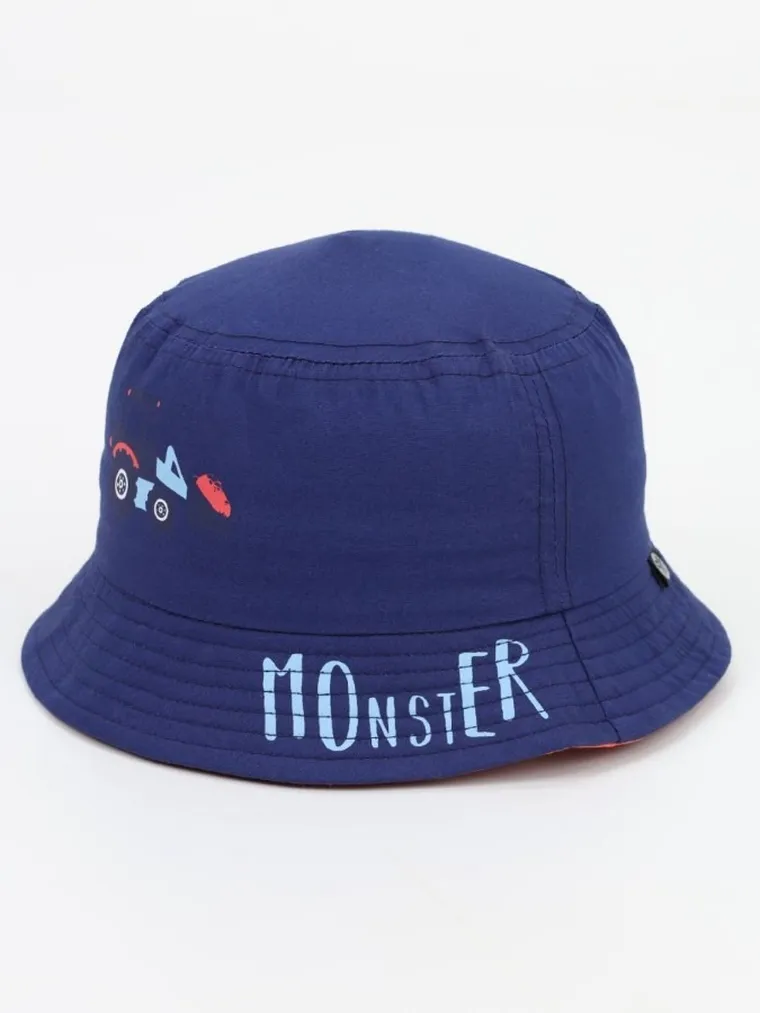 Kapelusz chłopięcy, granatowy, Yoclub