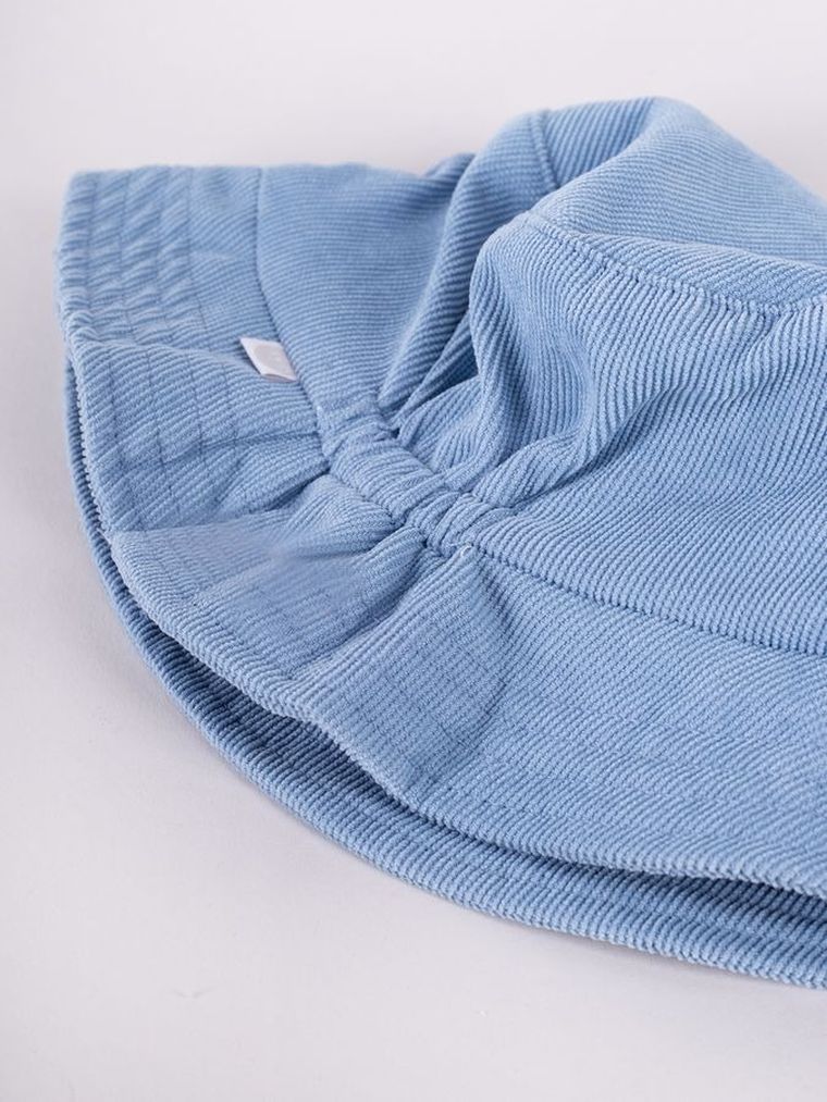 Kapelusz dziecięcy, sztruksowa, niebieski, Yoclub