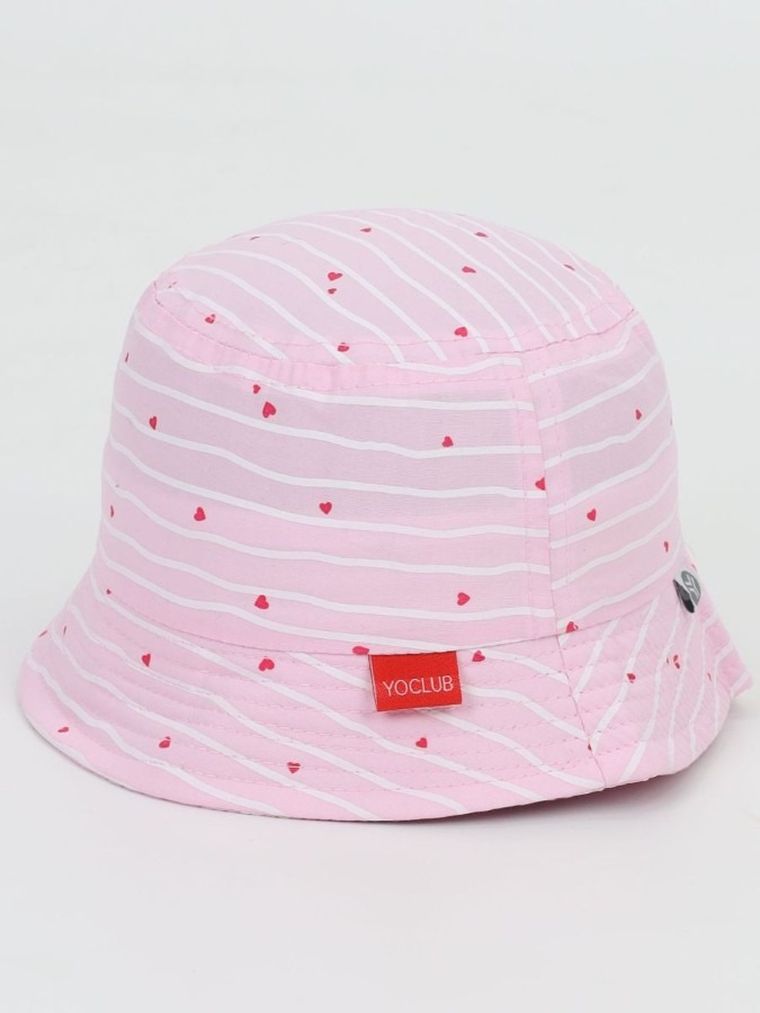 Kapelusz dziewczęcy, różowy, Yoclub