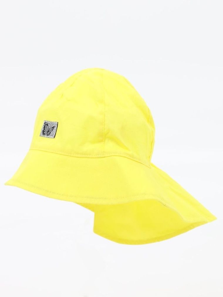 Kapelusz dziewczęcy safari, żółty, Yoclub