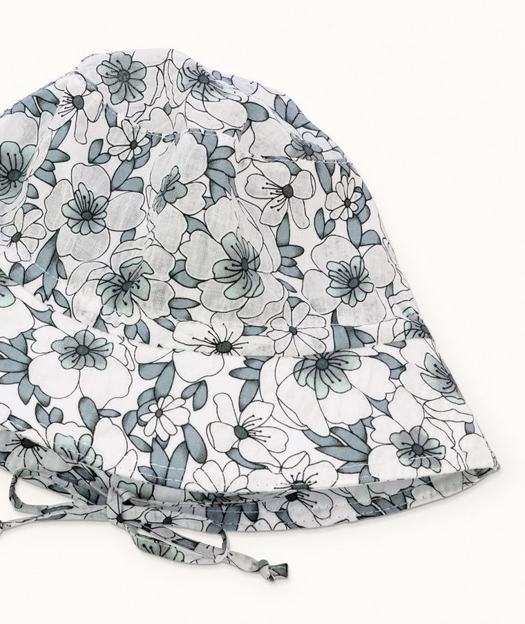 Kapelusz dziewczęcy, szary, Iltom