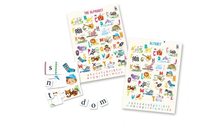 Kapitan Nauka. Alfabet na 3 sposoby