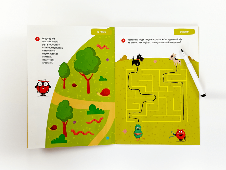 Kapitan Nauka. Bazgraki i zabawy 3-latków