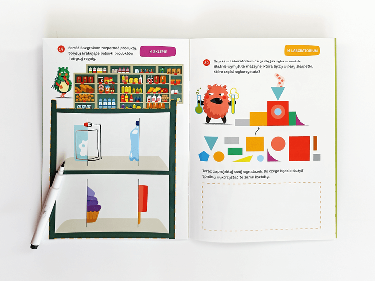 Kapitan Nauka. Bazgraki i zabawy 5-latków