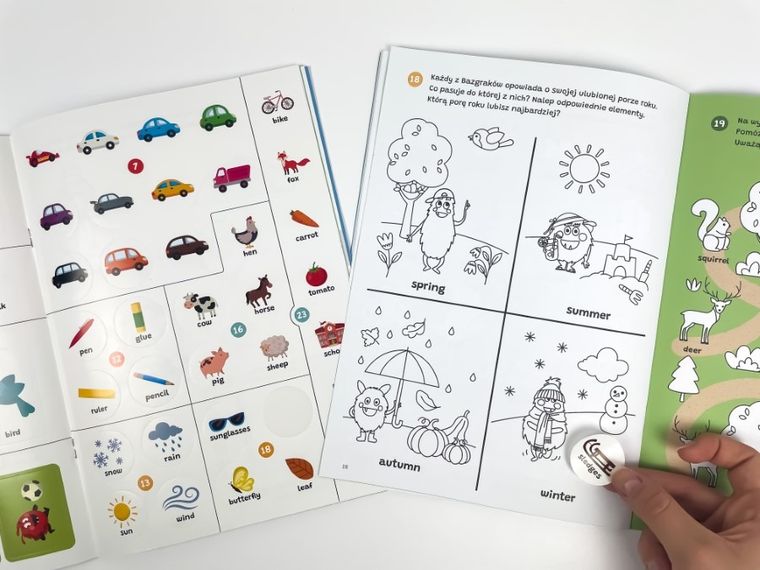 Kapitan Nauka. Bazgraki poznają angielski. Pierwsze słówka