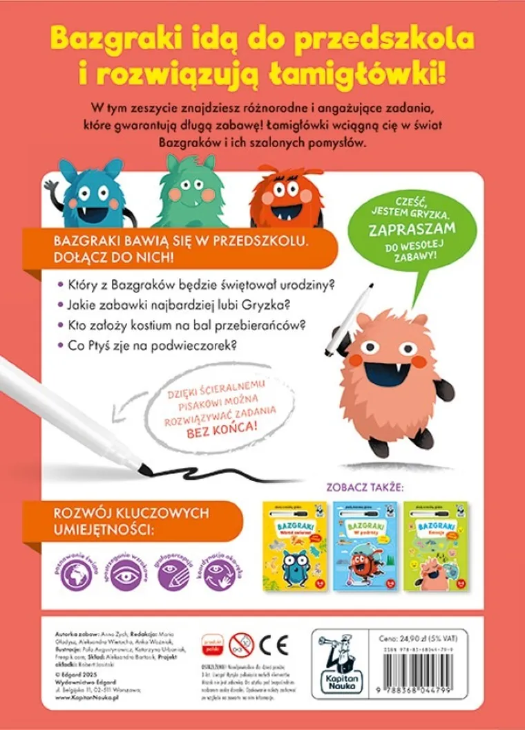 Kapitan Nauka. Bazgraki. W przedszkolu