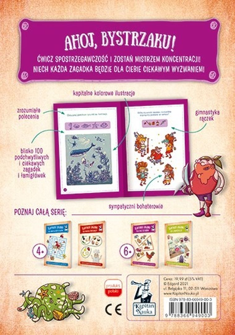 Kapitan Nauka. Kapitalne zagadki dla bystrzaków